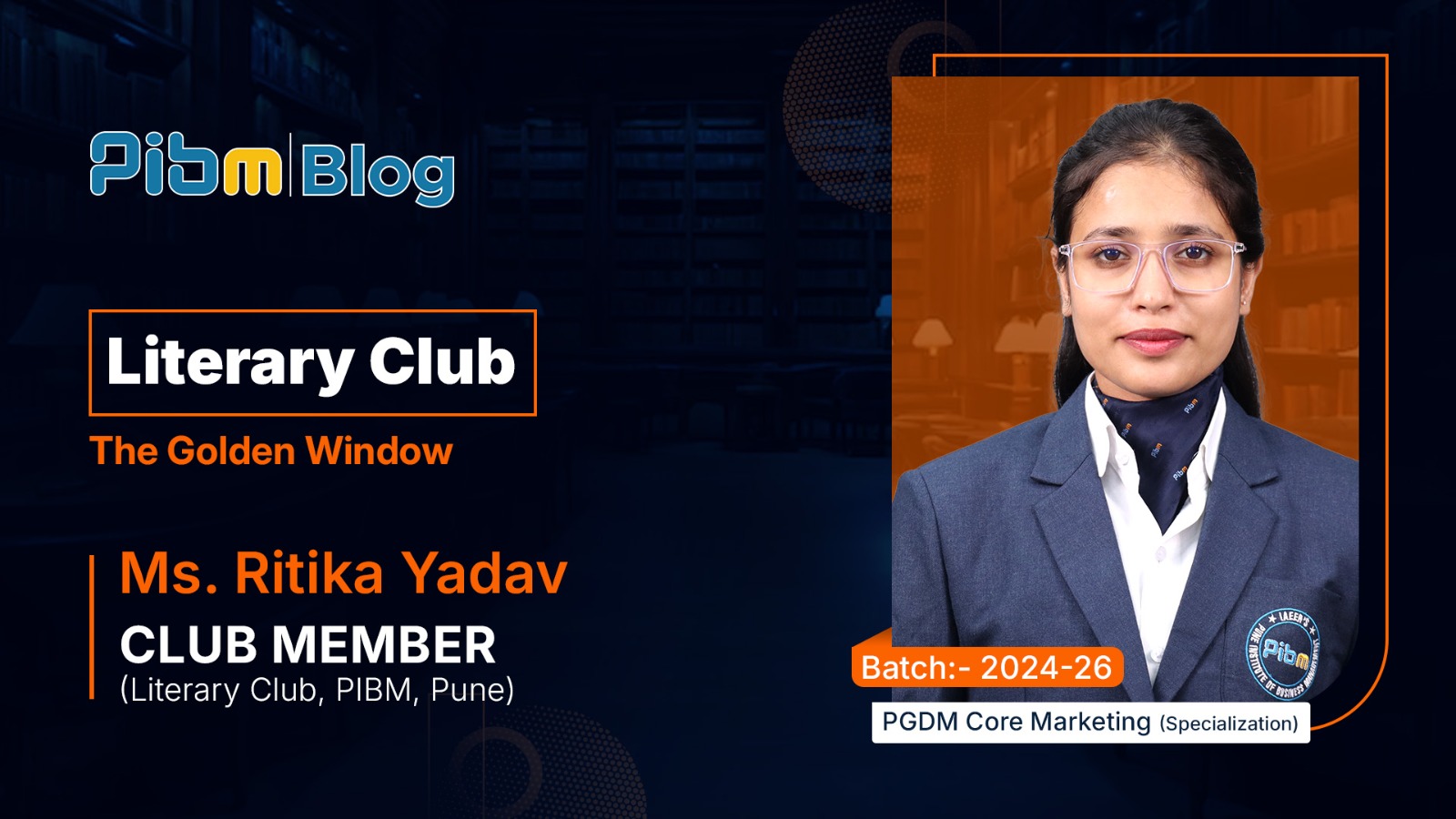 Literary Club Experience: A Window to Growth and Success | PIBM Pune